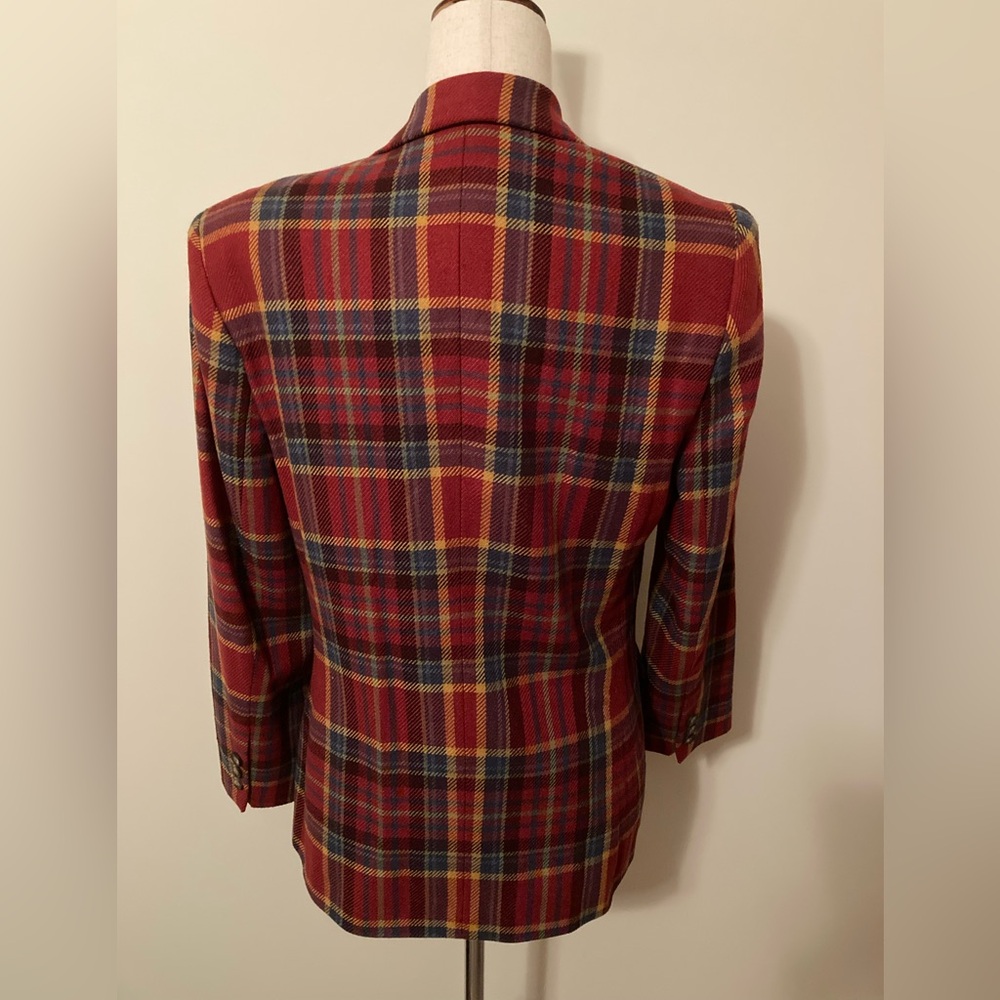 Vintage GAP Plaid Blazer - Picture 2 of 8